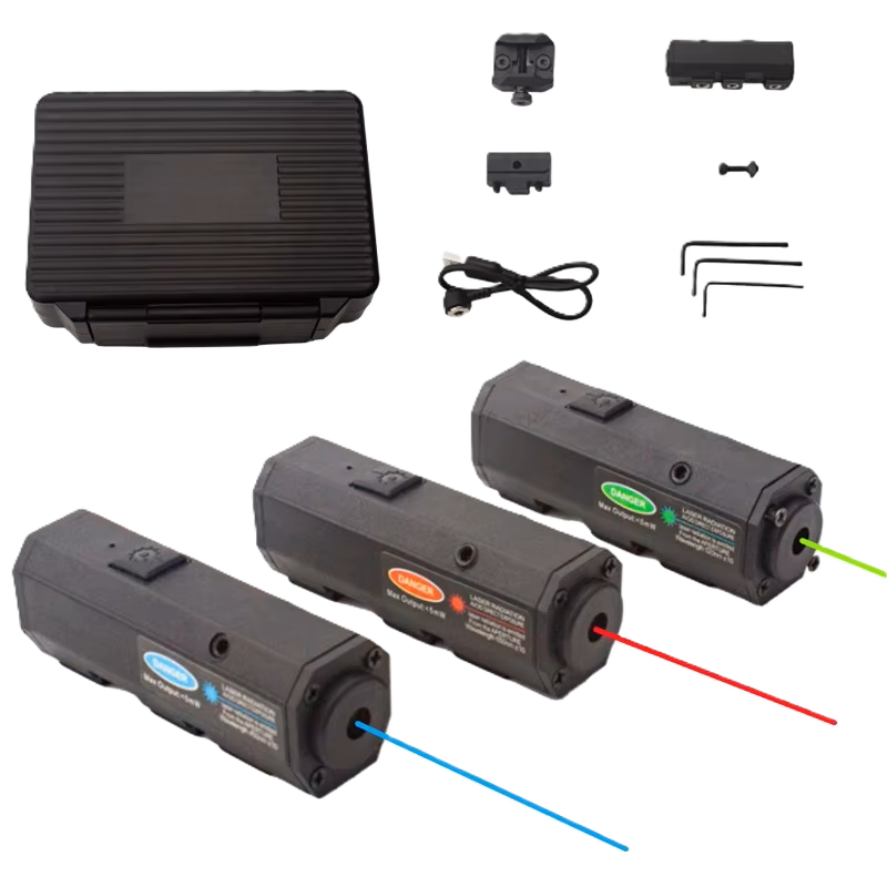 Bosait Rechargeable Red Dot Laser Sight – 20mm Picatinny + M-LOK Mounts Included