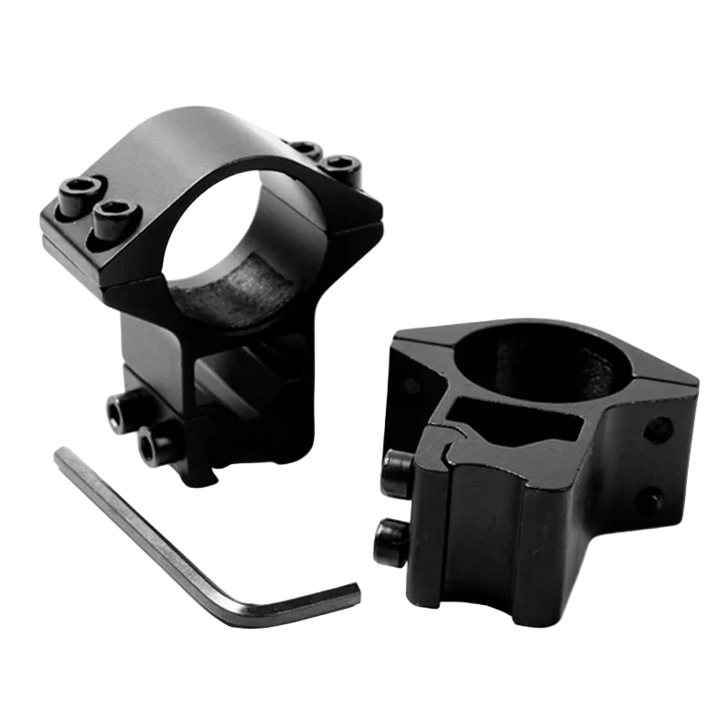 FOCUS Heavy Duty 25.4mm (1") Scope Rings – 11mm Mount