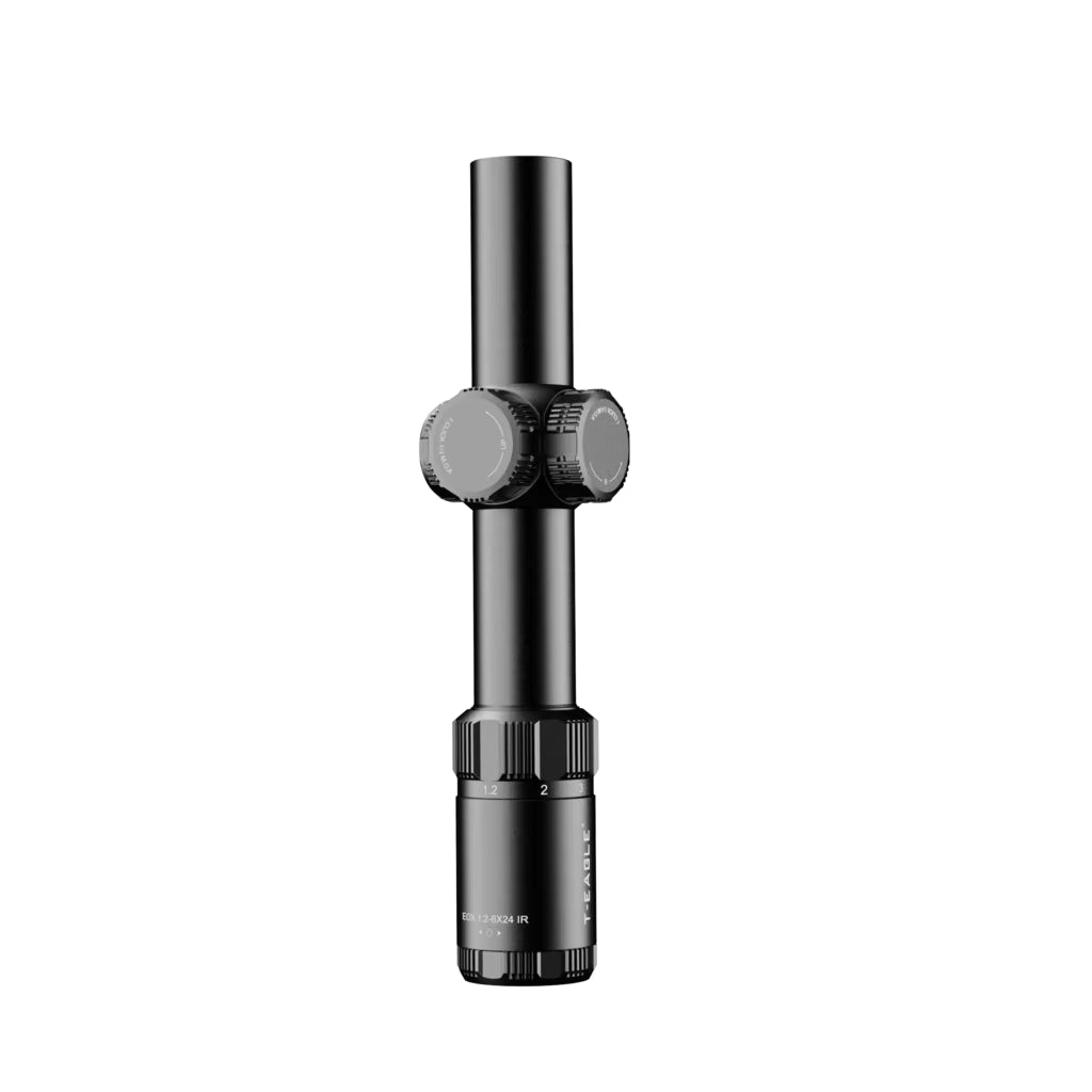 T - EAGLE EOX 1.2 - 6X24 IR Tactics First Focus Plane Optics Scope - True Vision Tactical - EOX 1.2-6X24IR-BK