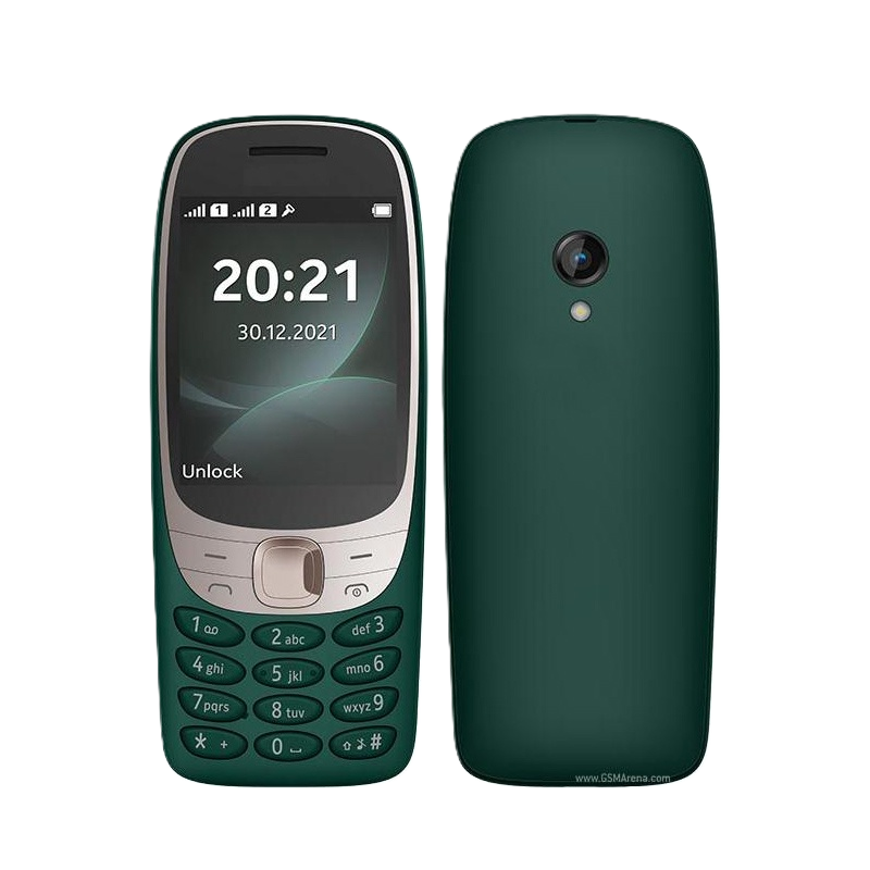 Nokia 6310 4G (Dual SIM, Wireless FM, Bluetooth) Dark Green
