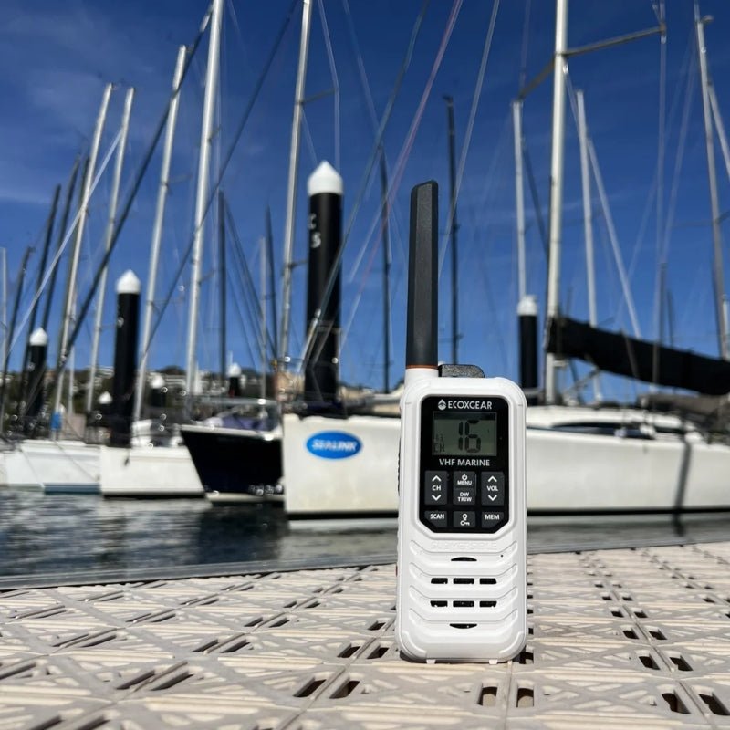 EcoXgear EXM300 3 - Watt IP67 VHF Marine Handheld Radio - True Vision Tactical - ECXM300