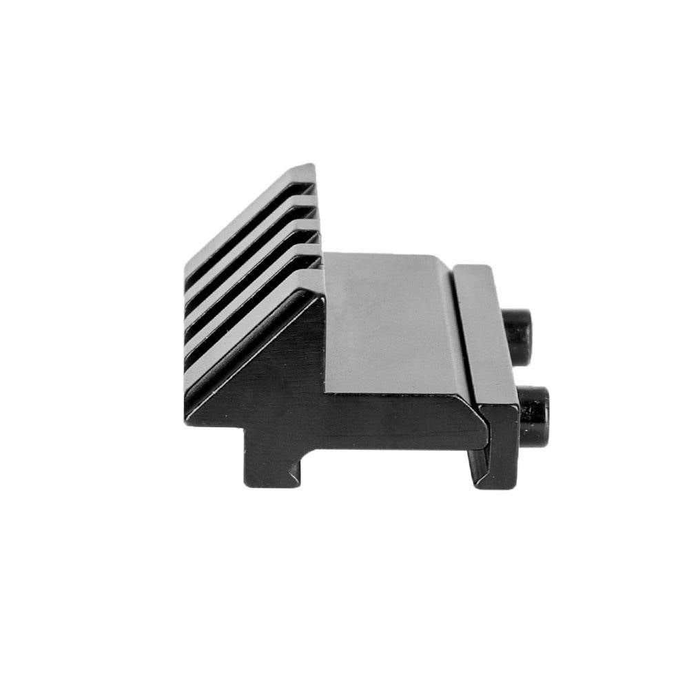 FOCUS 4 Slot Picatinny 45 Degree Offset Rail Mount - True Vision Tactical - R0033