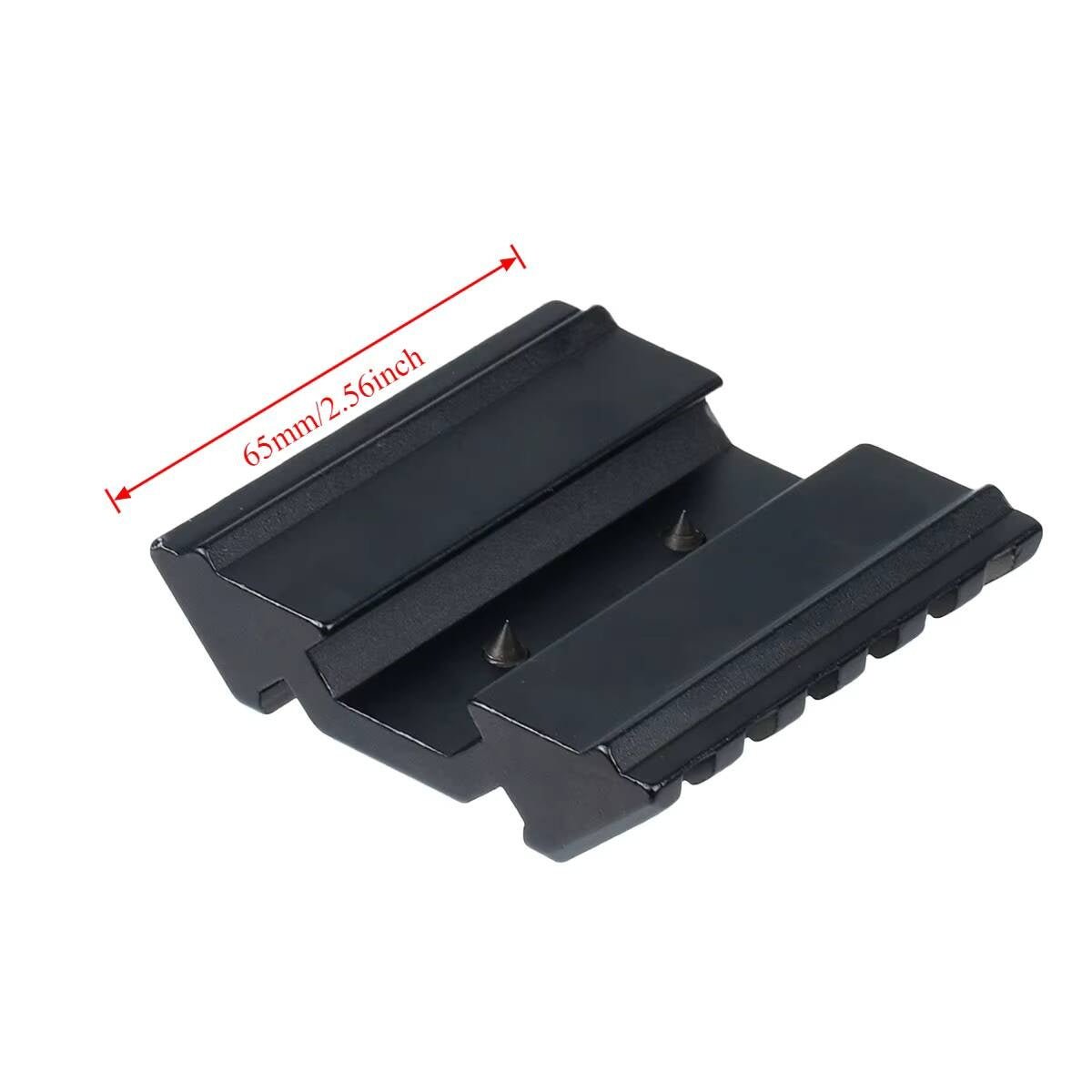 FOCUS Dual-Side 45° Offset Extender Picatinny Rail - True Vision Tactical - R256