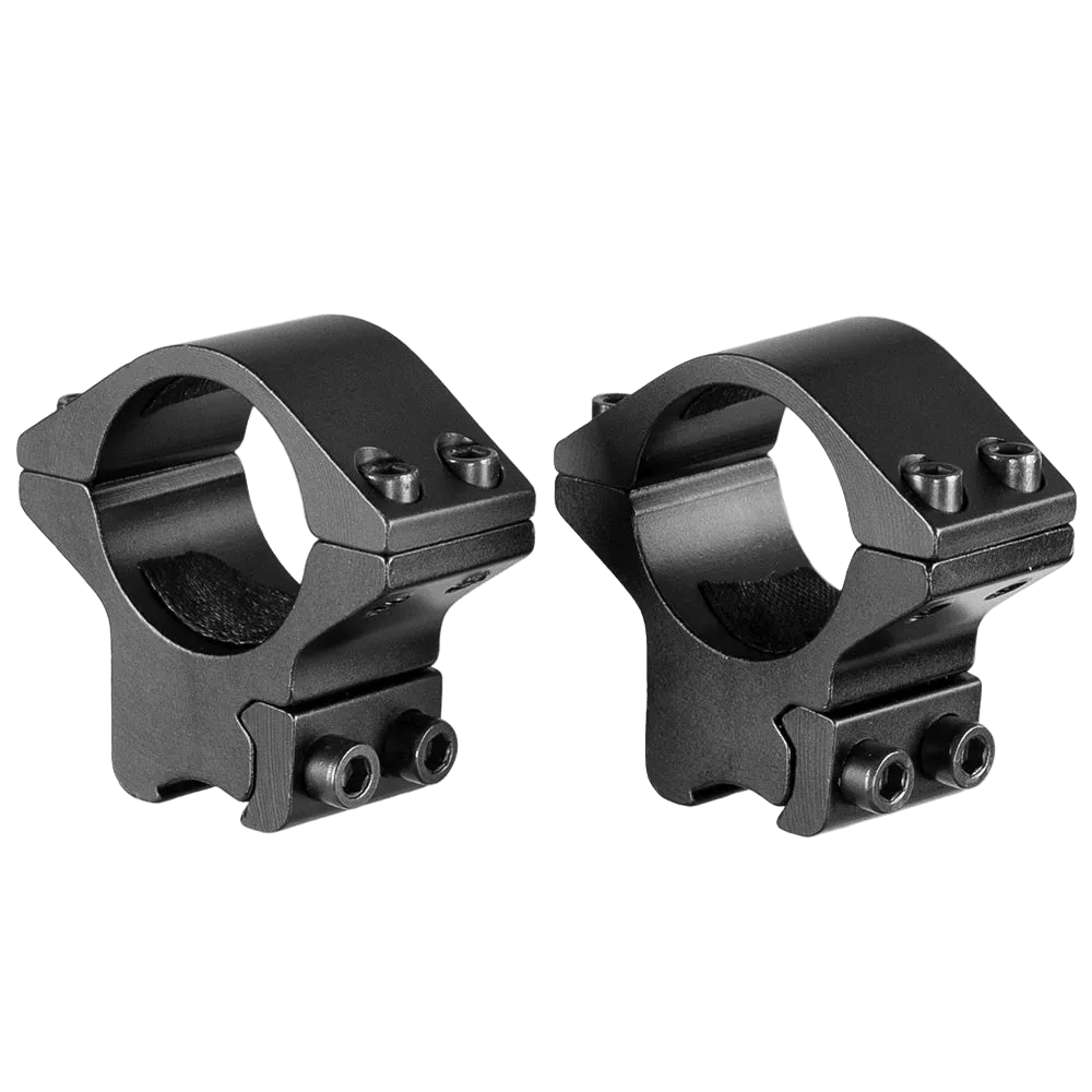 FOCUS Heavy Duty 25.4mm (1") Scope Rings – 11mm Dovetail - True Vision Tactical - M2007-1
