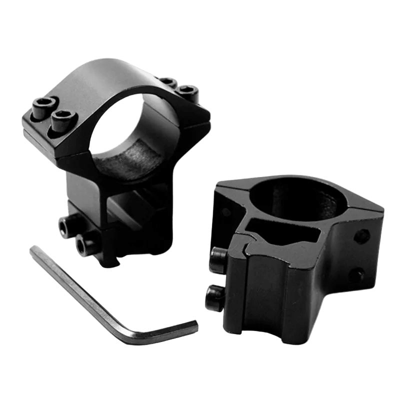 FOCUS Heavy Duty 25.4mm (1") Scope Rings – 11mm Mount - True Vision Tactical - M2004-1