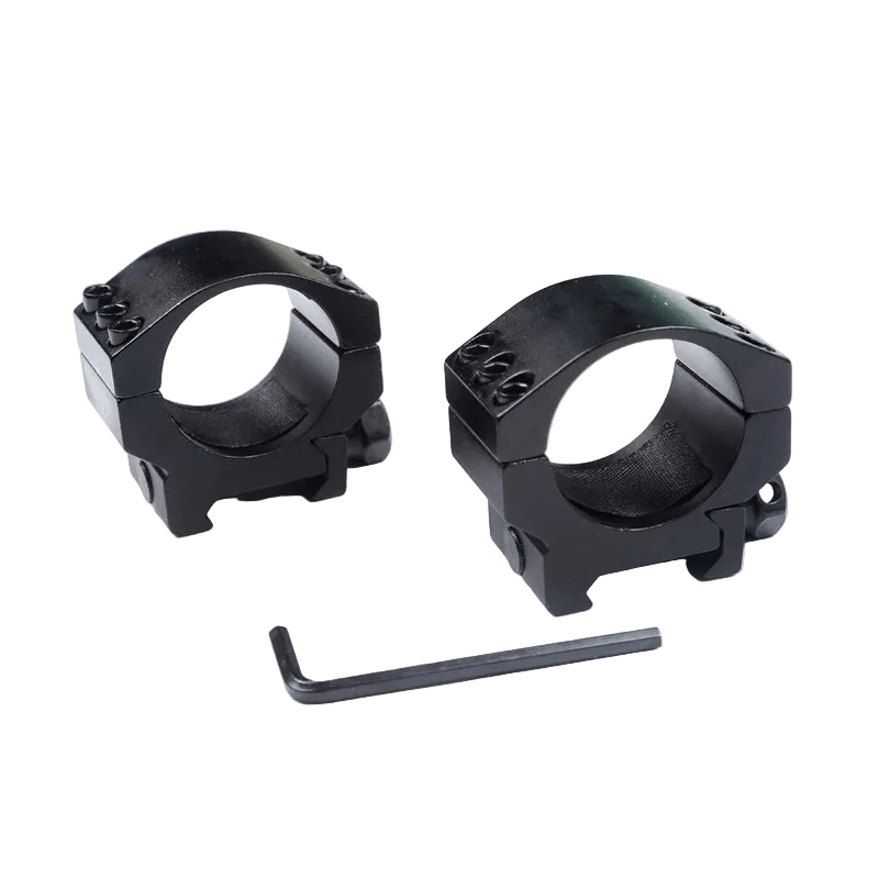 FOCUS Low Profile 3 Bolts Heavy Duty 30mm Scope Ring Mount Set - True Vision Tactical - B267L