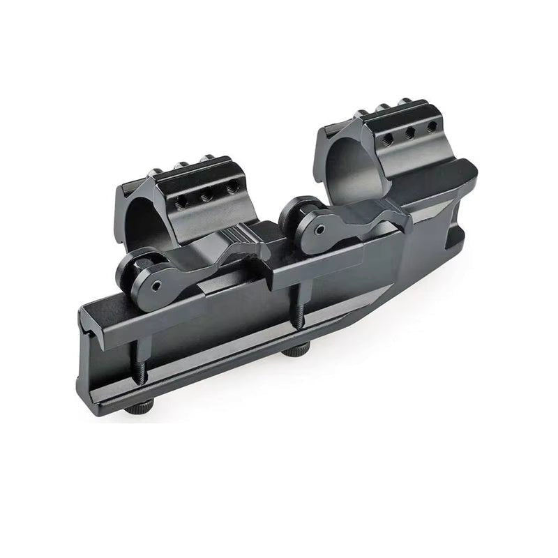 FOCUS Quick Detach Cantilever 30mm / 25.4mm Scope Mount for 20mm Rail - True Vision Tactical - BQD3002