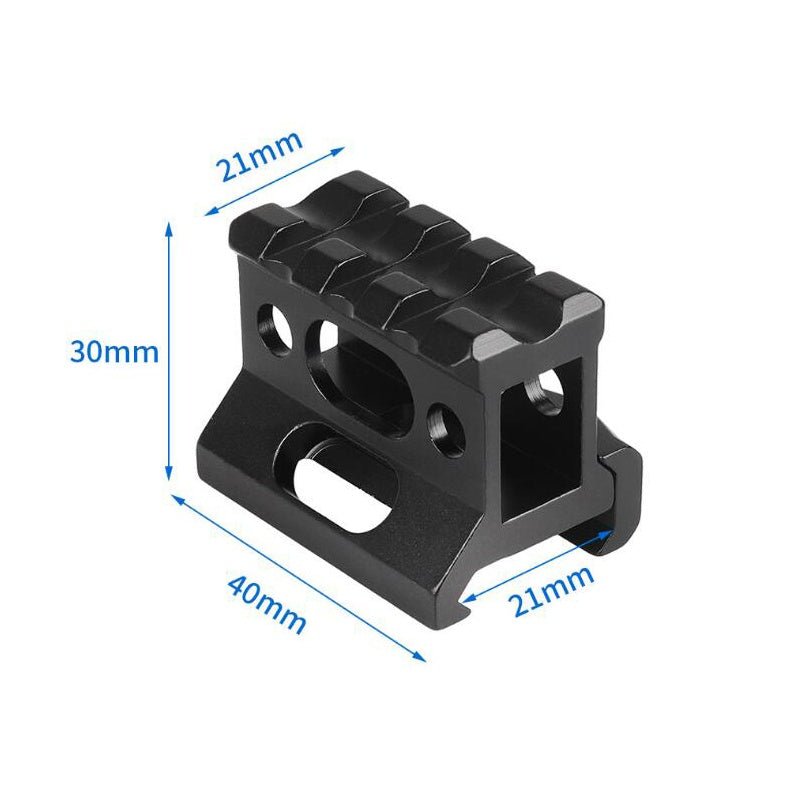 FOCUS Red Dot Scope Riser Mount - True Vision Tactical - D0049