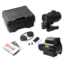 Load image into Gallery viewer, Holographic Red Green Dot 558+G43 Magnifier Sight QR - True Vision Tactical - 671891922339