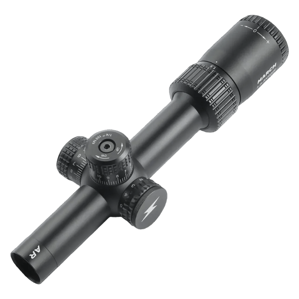 MARCH 1.5 - 5X20IR Shockproof Compact Optic Rifle Scope - True Vision Tactical - 671891922193