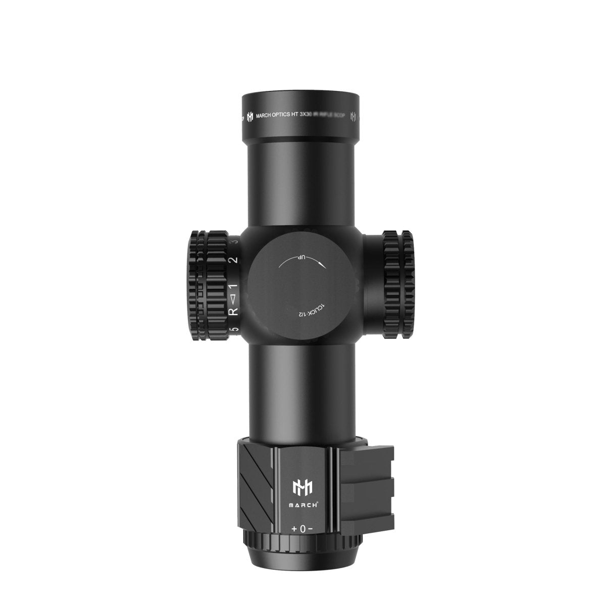 MARCH HT 3X30IR Fixed Power Optical Scope - True Vision Tactical - HT3X30IR