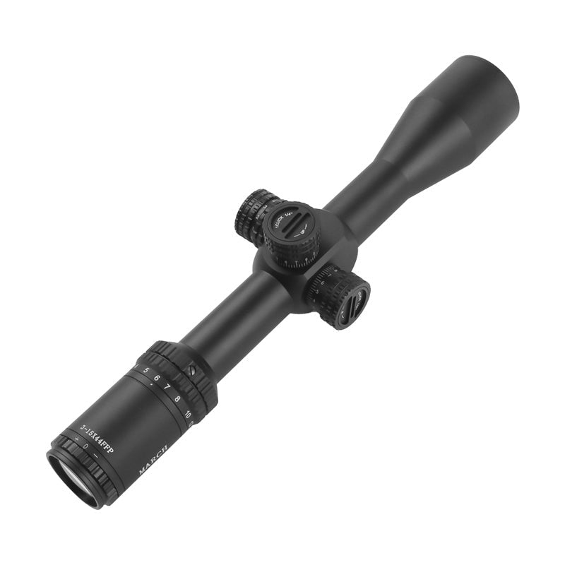 MARCH SK 3-15X44IR FFP IR Long-Range Riflescope - True Vision Tactical - MARCH SK 3-15X44IR FFP IR