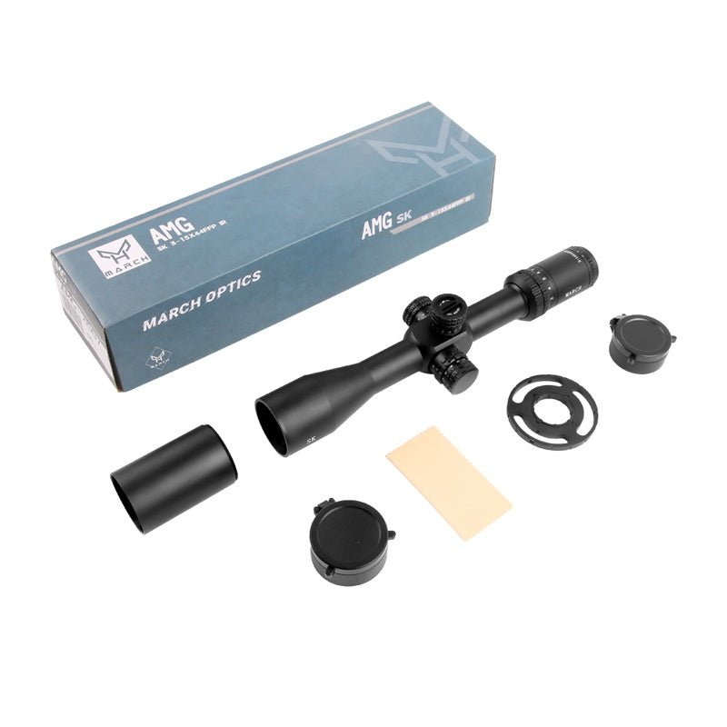 MARCH SK 3-15X44IR FFP IR Long-Range Riflescope - True Vision Tactical - MARCH SK 3-15X44IR FFP IR