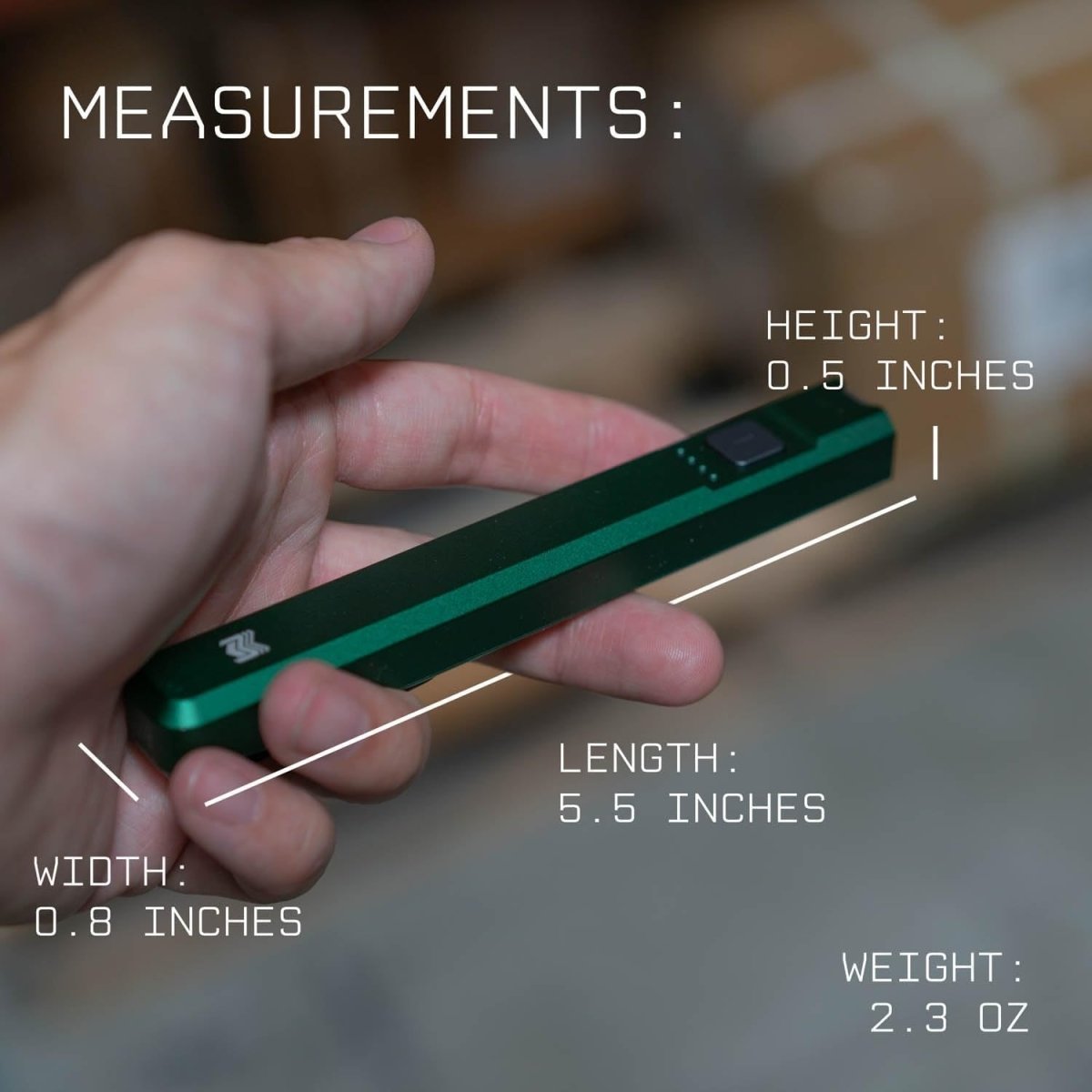 Monstrum Tracer Pen 1000 Lumens Slim Pocket Flashlight - True Vision Tactical - F505C