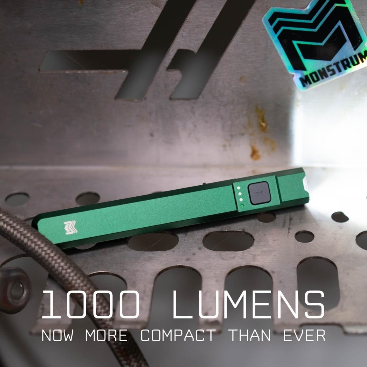 Monstrum Tracer Pen 1000 Lumens Slim Pocket Flashlight - True Vision Tactical - F505C