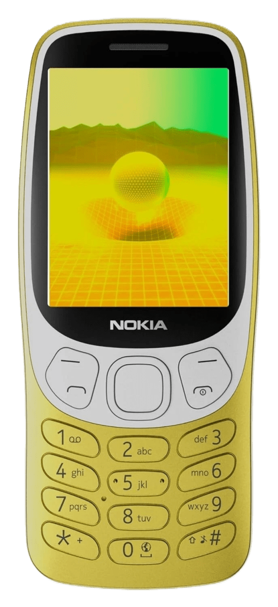 Nokia 3210 4G All-New Classic Keypad Phone with Dual Sim - Y2K Gold - True Vision Tactical - N3210Y2KG