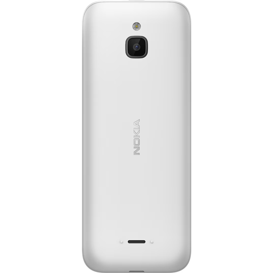 Nokia 6300 4G White — Dual SIM, Wi‑Fi, GPS, KaiOS