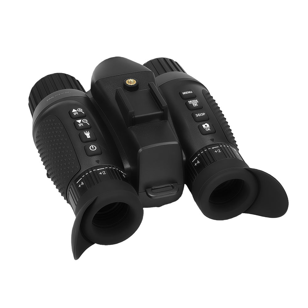 NV8100 HD 4K Dual-Screen Naked‑Eye 3D Night Vision Binoculars with Head Mount - True Vision Tactical - NV8100
