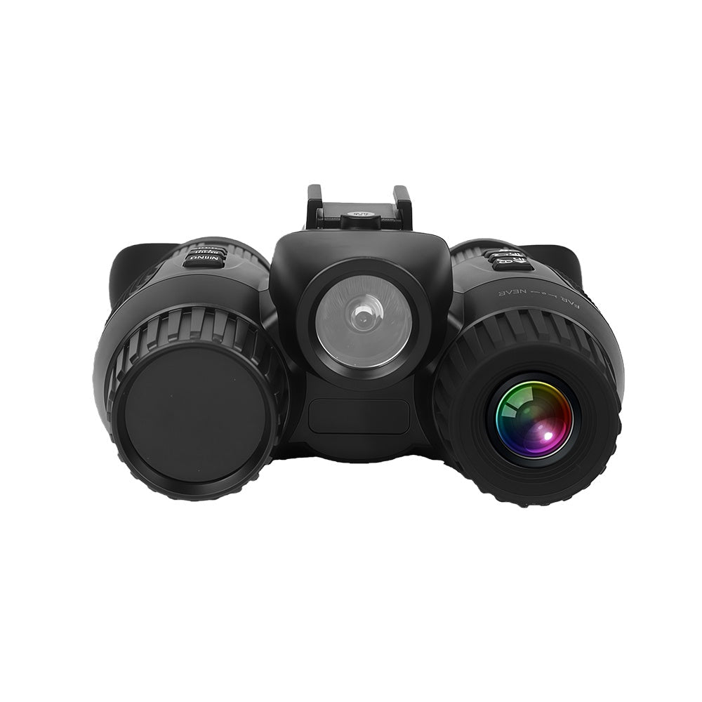 NV8100 HD 4K Dual-Screen Naked‑Eye 3D Night Vision Binoculars with Head Mount - True Vision Tactical - NV8100