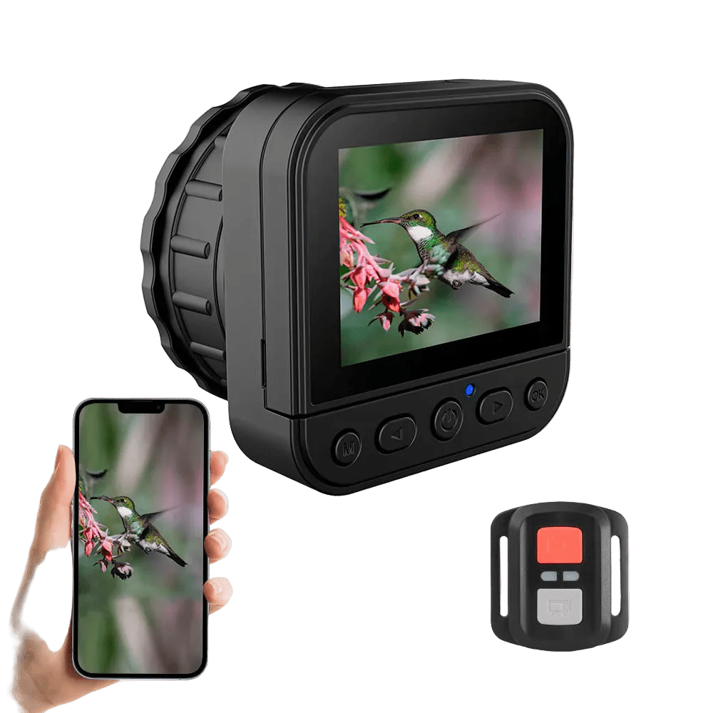 Sensvision SV‑EP03 64MP 4K WiFi Digital Telescope Eyepiece Camera 2.8" Flip Screen - True Vision Tactical - SV‑EP03