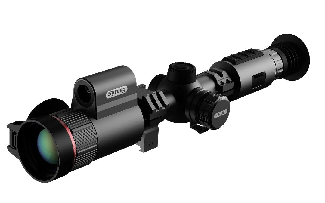 Sytong GM06 - 50LRF Thermal Rifle Scope with Laser Range Finder and Ballistics - True Vision Tactical - GM06-50LRF
