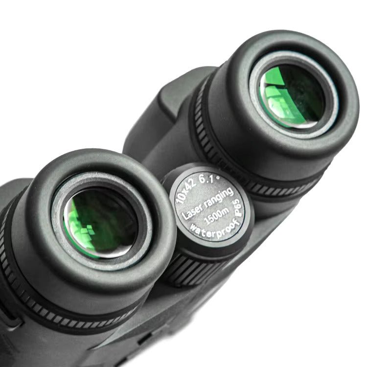 T - Eagle 10x42 Laser Rangefinder Binoculars (1500m) - True Vision Tactical -
