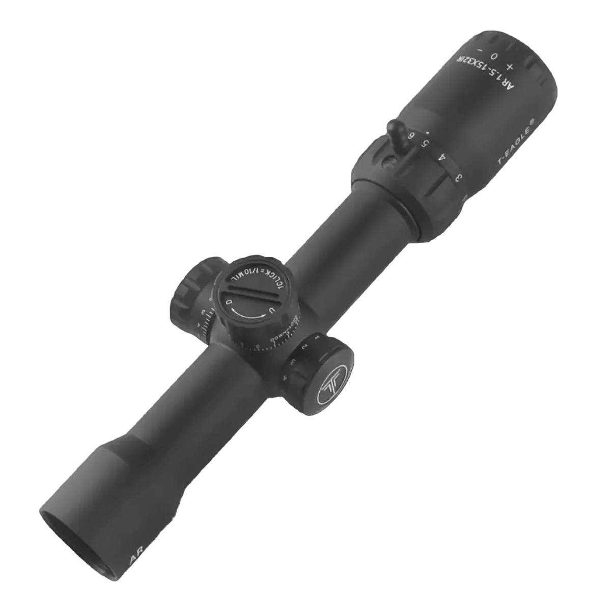 T - EAGLE AR 1.5 - 15X32 SFIR Compact Tactical Optical Sight - True Vision Tactical - AR 1.5-15X32SFIR