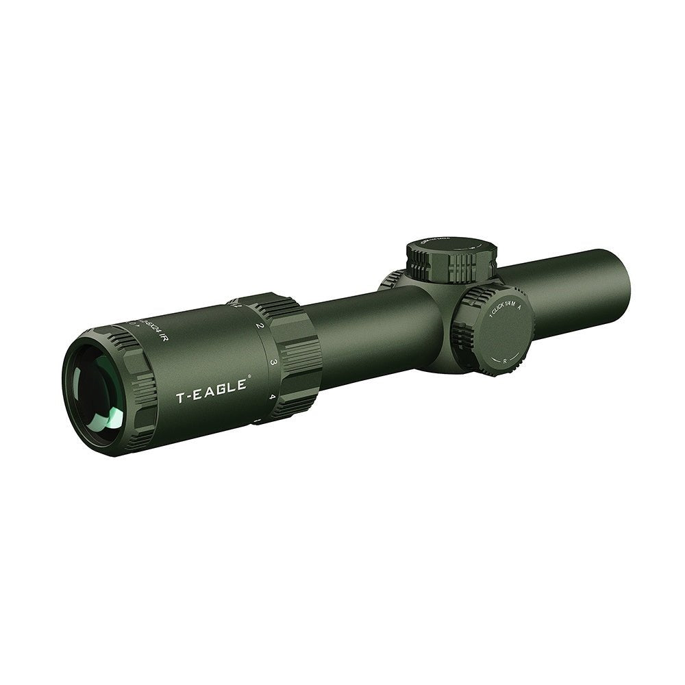 T - EAGLE EOX 1.2 - 6X24 IR Green Tactics First Focus Plane Optics Scope - True Vision Tactical - EOX 1.2-6X24IR-GL