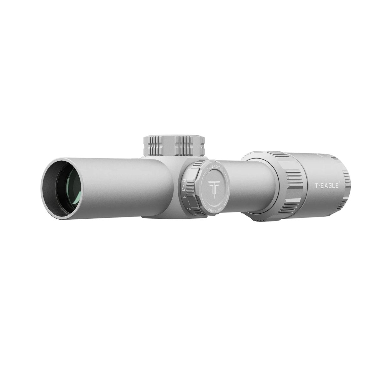 T - EAGLE EOX 1.2 - 6X24 IR Sliver Tactics First Focus Plane Optics Scope - True Vision Tactical - EOX 1.2-6X24IR-SL