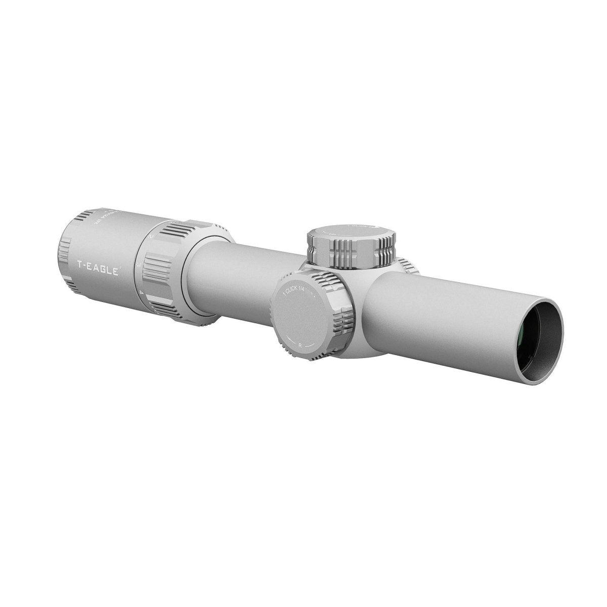 T - EAGLE EOX 1.2 - 6X24 IR Sliver Tactics First Focus Plane Optics Scope - True Vision Tactical - EOX 1.2-6X24IR-SL