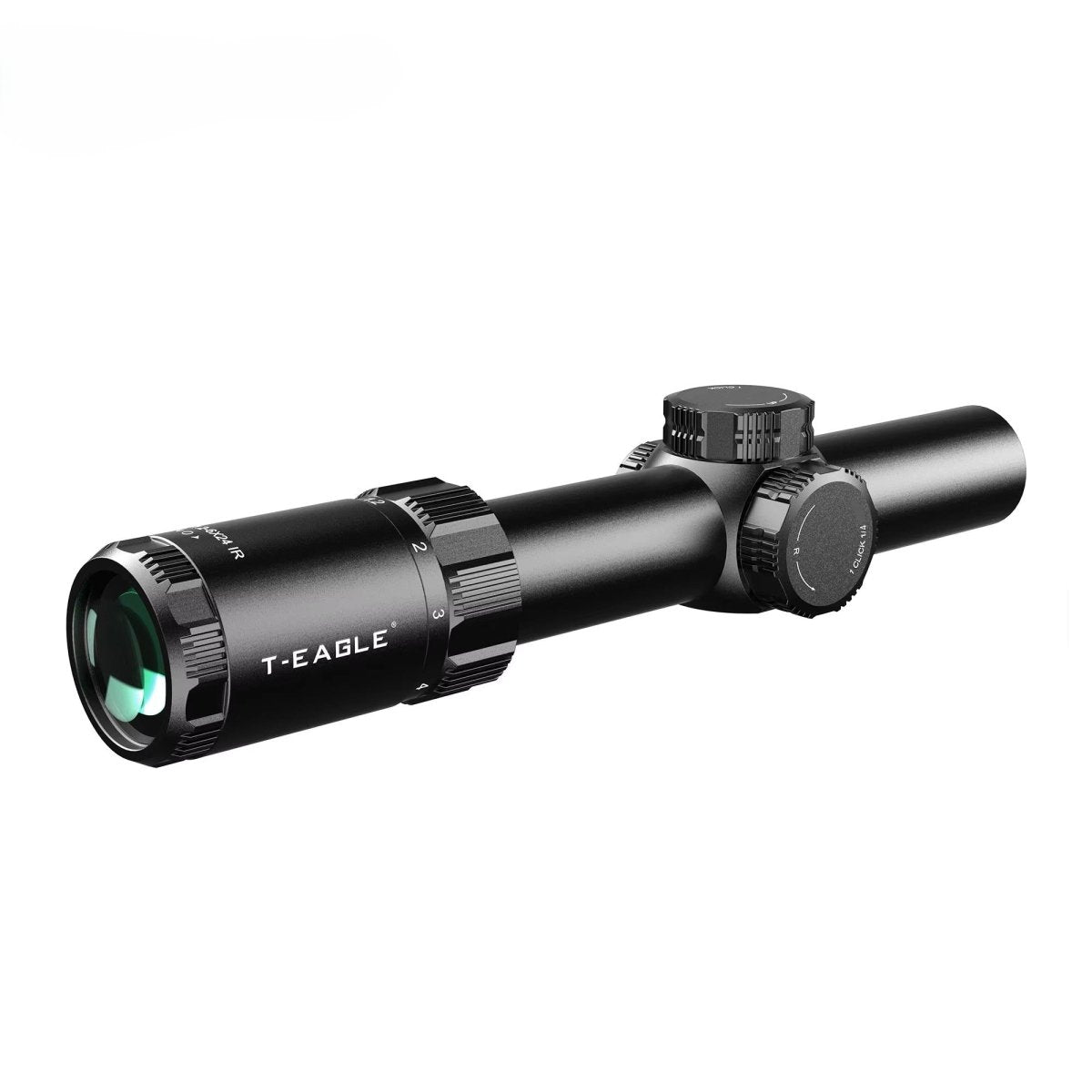 T - EAGLE EOX 1.2 - 6X24 IR Tactics First Focus Plane Optics Scope - True Vision Tactical - EOX 1.2-6X24IR-BK