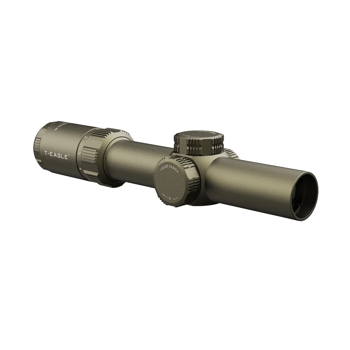 T - EAGLE EOX 1.2 - 6X24 IR Tan Tactics First Focus Plane Optics Scope - True Vision Tactical - EOX 1.2-6X24IR-TAN