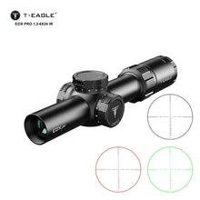 Load image into Gallery viewer, T - EAGLE EOX PRO 1.2 - 6x24 IR LPVO Scope with Illuminated Reticle Version 1 - True Vision Tactical - EOXPRO1.2-6x24IR-V1