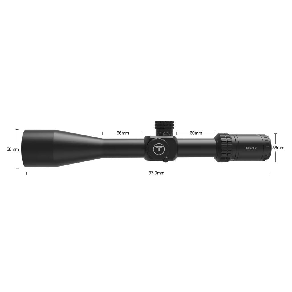 T - EAGLE SK5 - 25X50FFP IR Long - Range Riflescope - True Vision Tactical - SK 5-25X50FFP IR