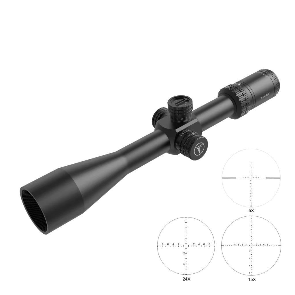 T - EAGLE SK5 - 25X50FFP IR Long - Range Riflescope - True Vision Tactical - SK 5-25X50FFP IR