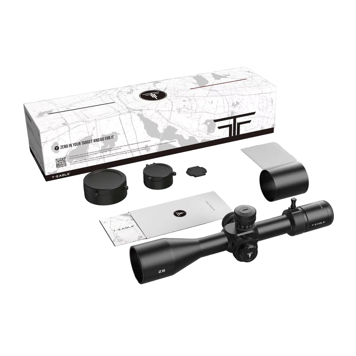 T - EAGLE ZS 4 - 16x50 FFP Long Range Riflescope - True Vision Tactical - ZS 4-16X50FFP