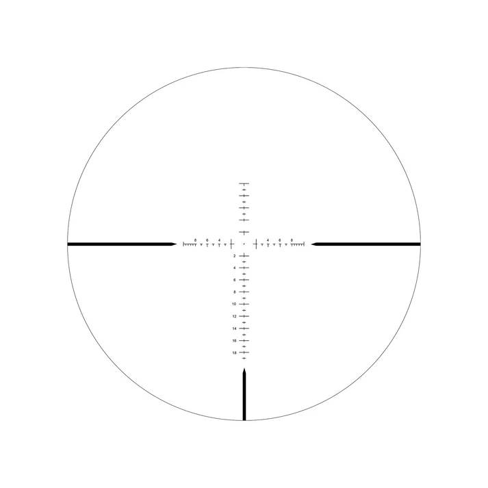 T-EAGLE ZS 6–24x50 FFP IR MRAD Zero Stop Long Range Riflescope - True Vision Tactical - ZS 6-24X50FFP