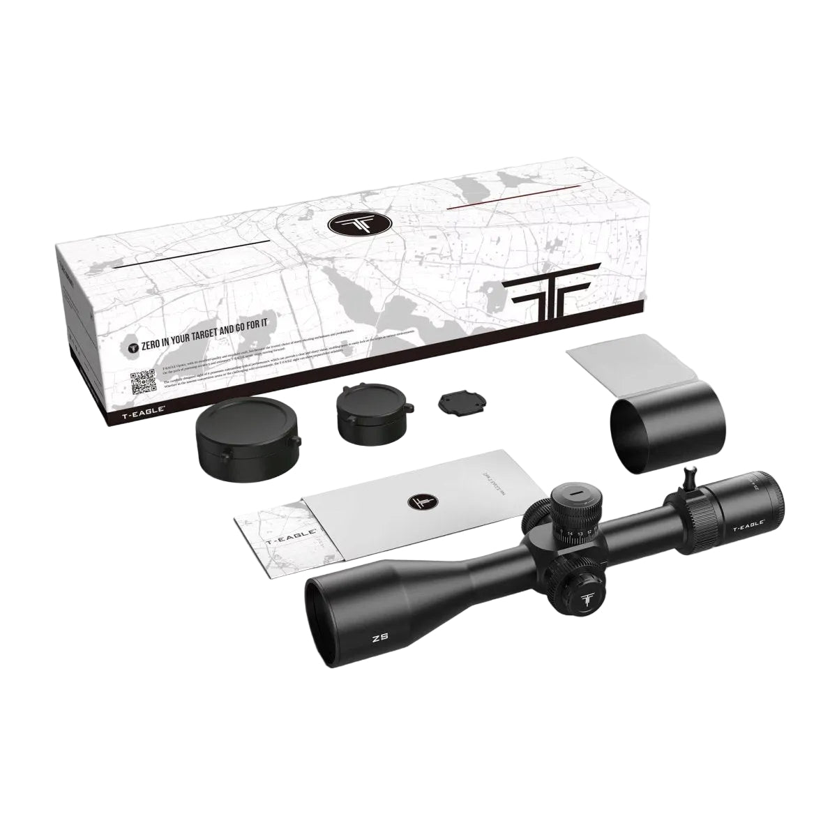 T - EAGLE ZS 6 - 24x50 FFP Long Range Riflescope - True Vision Tactical - ZS 6-24X50FFP