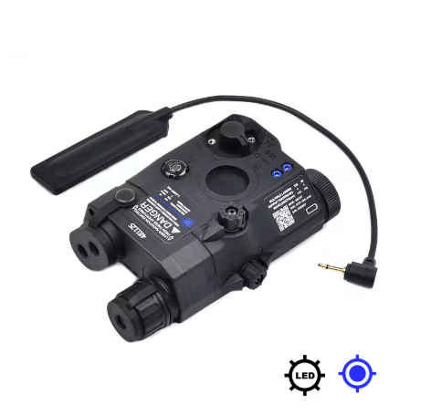 Wadsn PEQ - 15 Green/Red/Blue Dot Laser indicator + White LED Flashlight - True Vision Tactical - WDX042-BKB