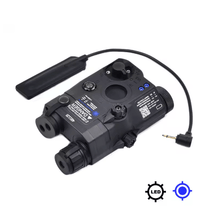 Load image into Gallery viewer, Wadsn PEQ - 15 Green/Red/Blue Dot Laser indicator + White LED Flashlight - True Vision Tactical - WDX042-BKB