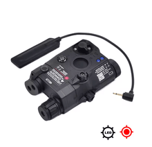 Load image into Gallery viewer, Wadsn PEQ - 15 Green/Red/Blue Dot Laser indicator + White LED Flashlight - True Vision Tactical - WDX042-BKR