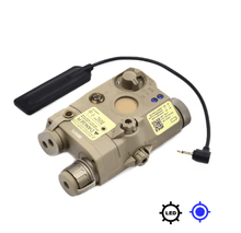 Load image into Gallery viewer, Wadsn PEQ - 15 Green/Red/Blue Dot Laser indicator + White LED Flashlight - True Vision Tactical - WDX042-EDB