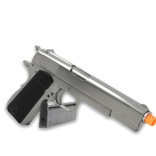 Load image into Gallery viewer, WE Tech 1911 TAC Gas Blowback Gel Blaster - Classic Diamond Grips - True Vision Tactical - WE-E006B-TAC-GB