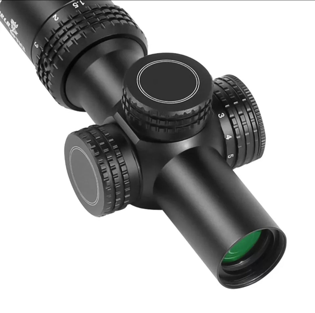 MARCH AMG HD GEN I - H HK 1.5 - 5.5x20 IR Optic Rifle Scope - True Vision Tactical - AMG-71512