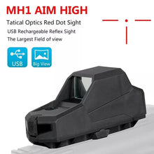 Load image into Gallery viewer, MH1 Red Dot Sight Dual Motion Sensor Reflex Scope Large Field With QD Quick - True Vision Tactical - 671891922131