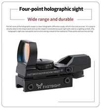 Load image into Gallery viewer, Reflex Fast Sight Scope - Red Lens - True Vision Tactical - 671891922124