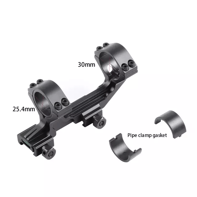 T - EAGLE 25/30mm Scope Mount with Bubble Level - 5018 - True Vision Tactical - 665871806443