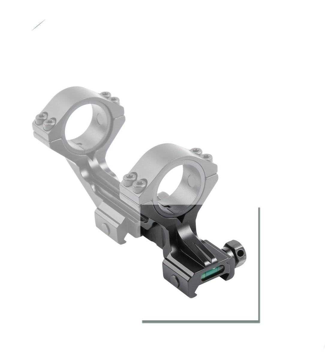 T - EAGLE 25/30mm Scope Mount with Bubble Level - 5018 - True Vision Tactical - 665871806443