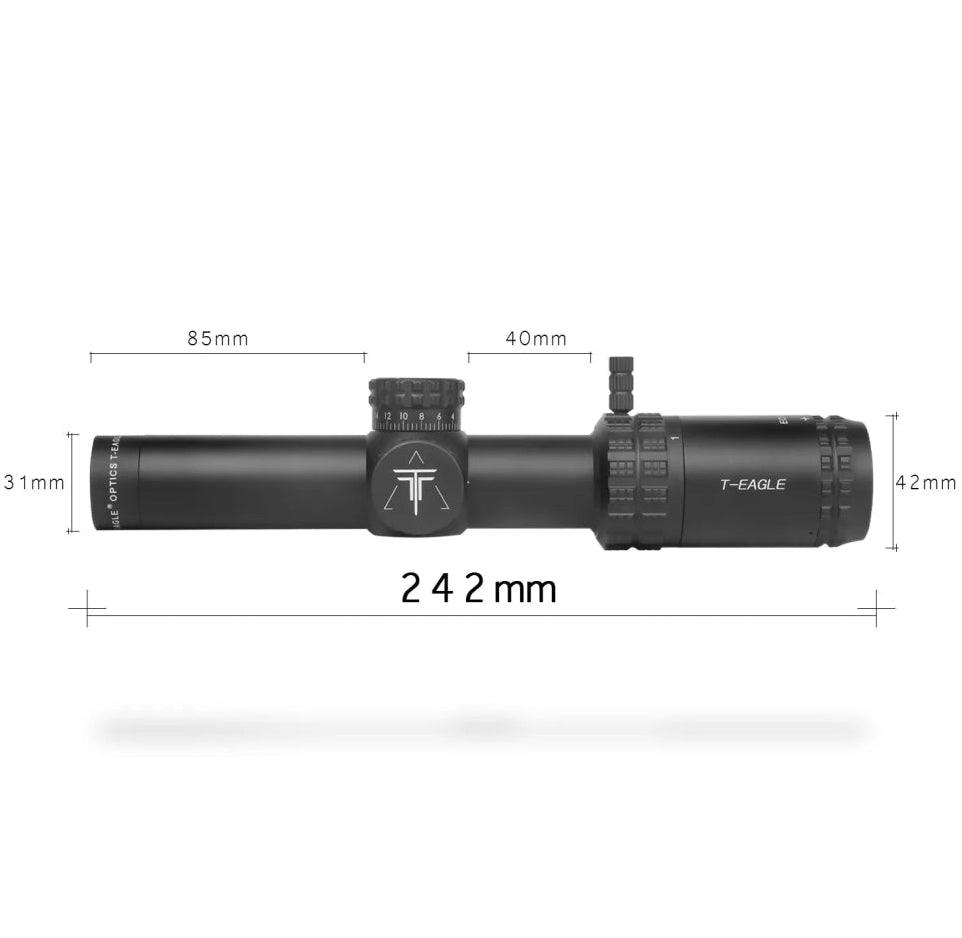T - Eagle EO 1 - 5X24 IR Tactical Optic Sight - True Vision Tactical - EO 1-5X24IR