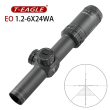 Load image into Gallery viewer, T - Eagle EO 1.2 - 6X24 WA Wide Angle Tactical Optic Sight - True Vision Tactical -